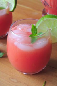 Sparkling Watermelon Agua Fresca